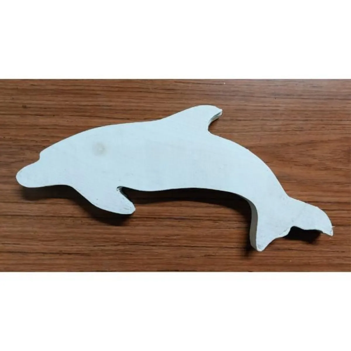 Handmade Wooden Dolphin – Small – Painted – KAS388