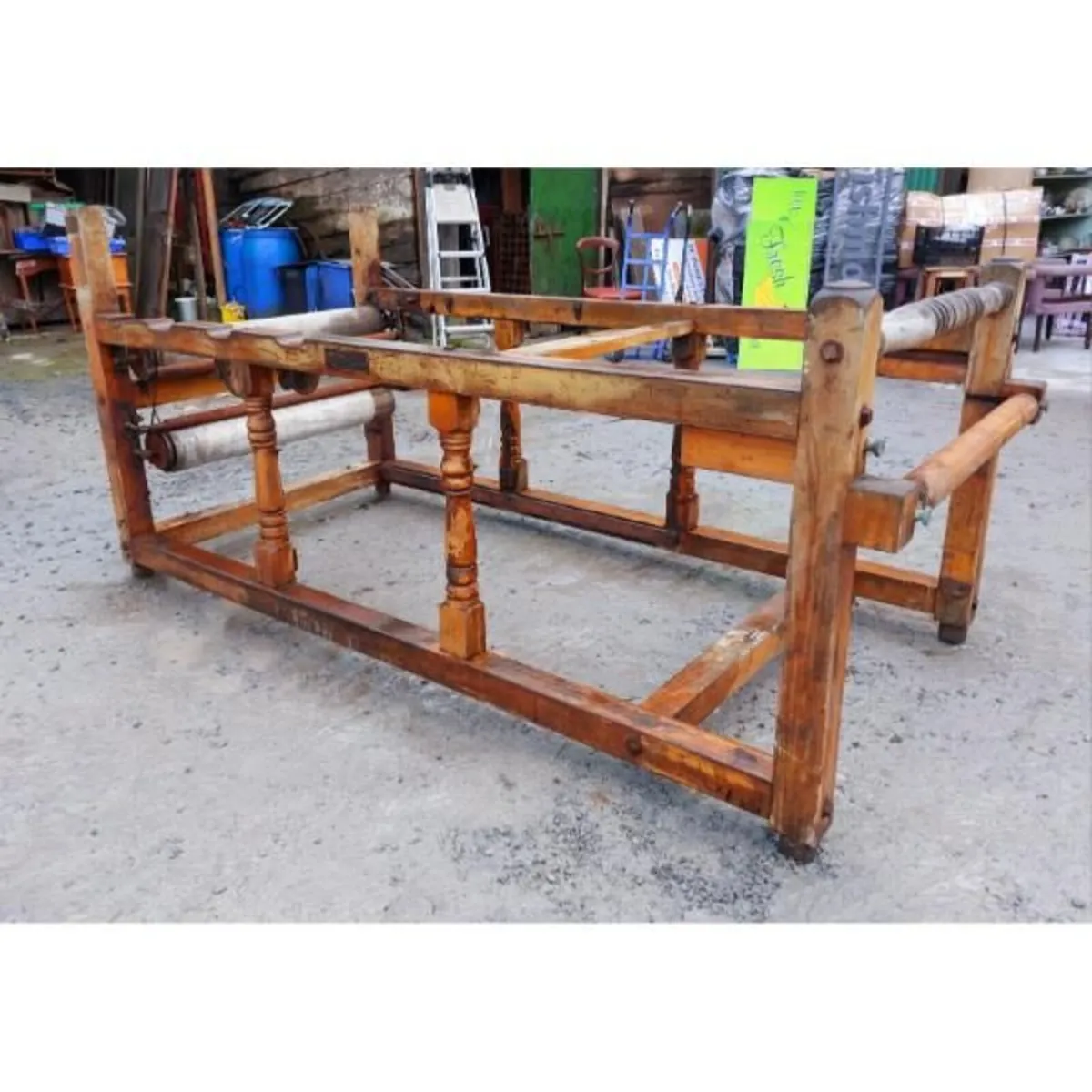 Paper ruling machine frame – Waite and sheard Honl - Image 2