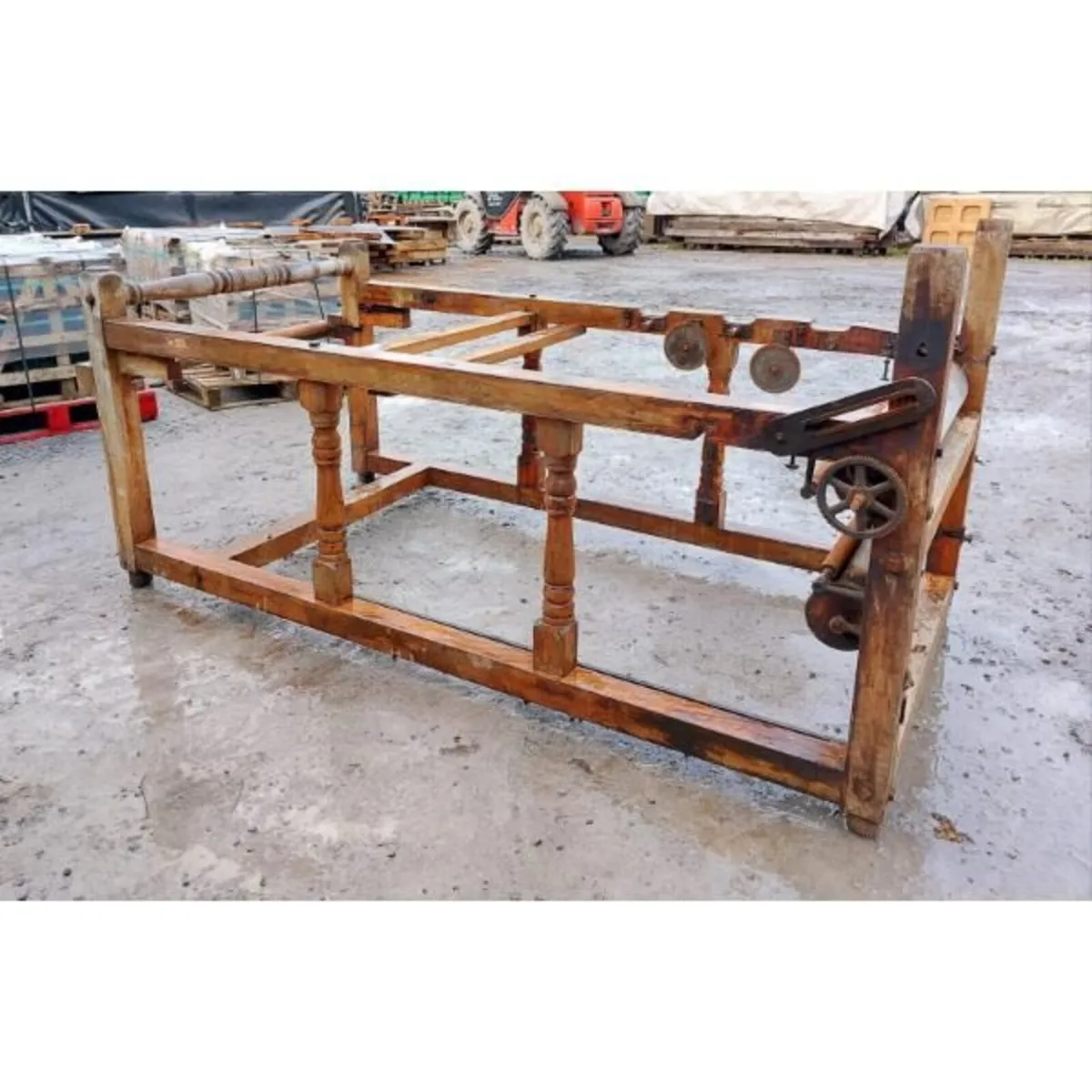 Paper ruling machine frame – Waite and sheard Honl - Image 1