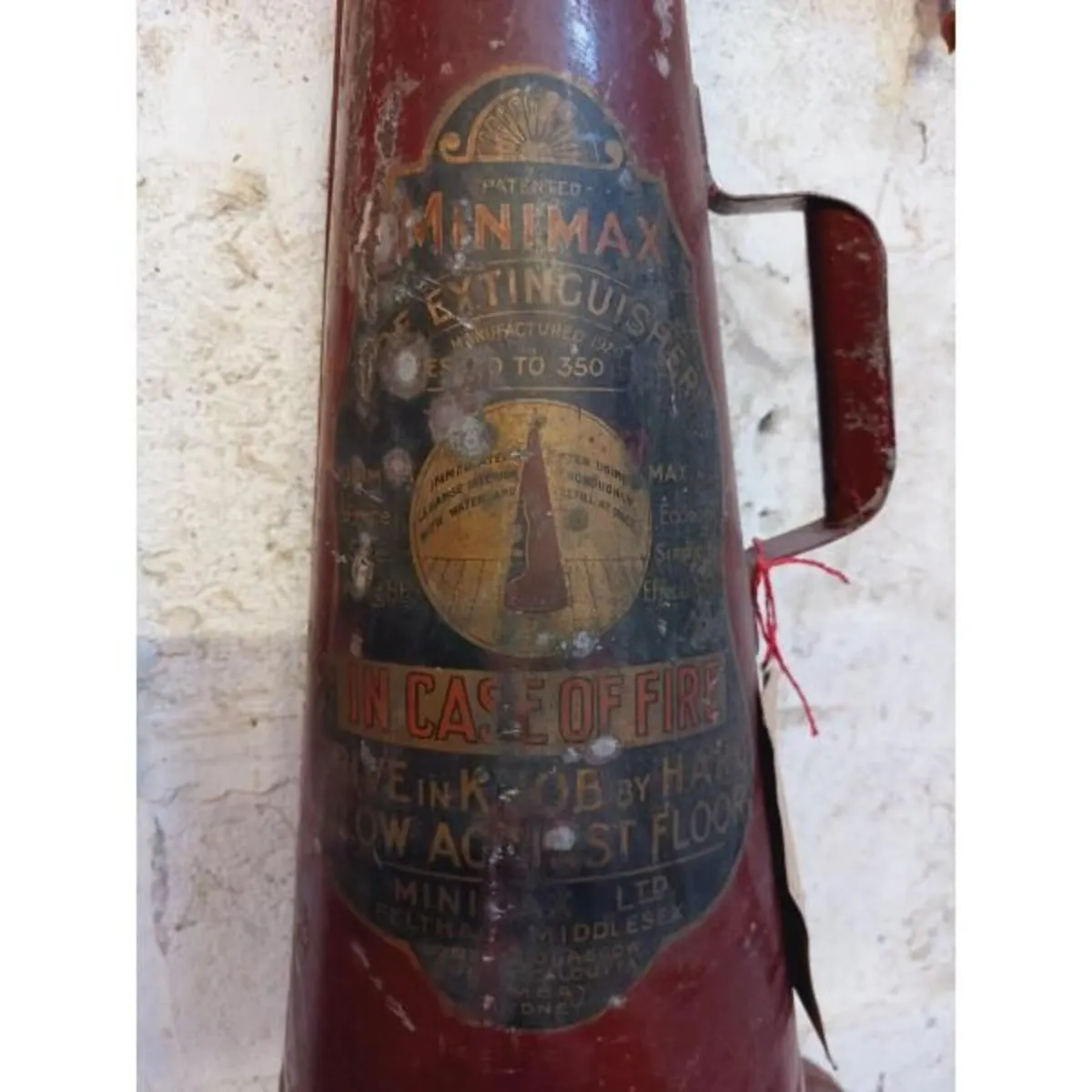 1920s Minimax fire extinguisher – kas292 - Image 2