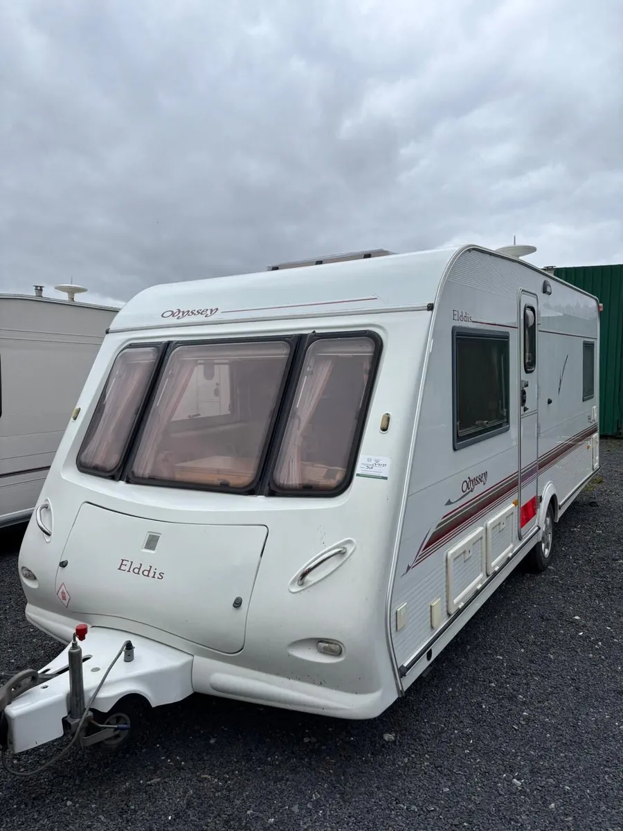 Elddis 4 Berth Fixed Bed Caravan For Sale - Image 1