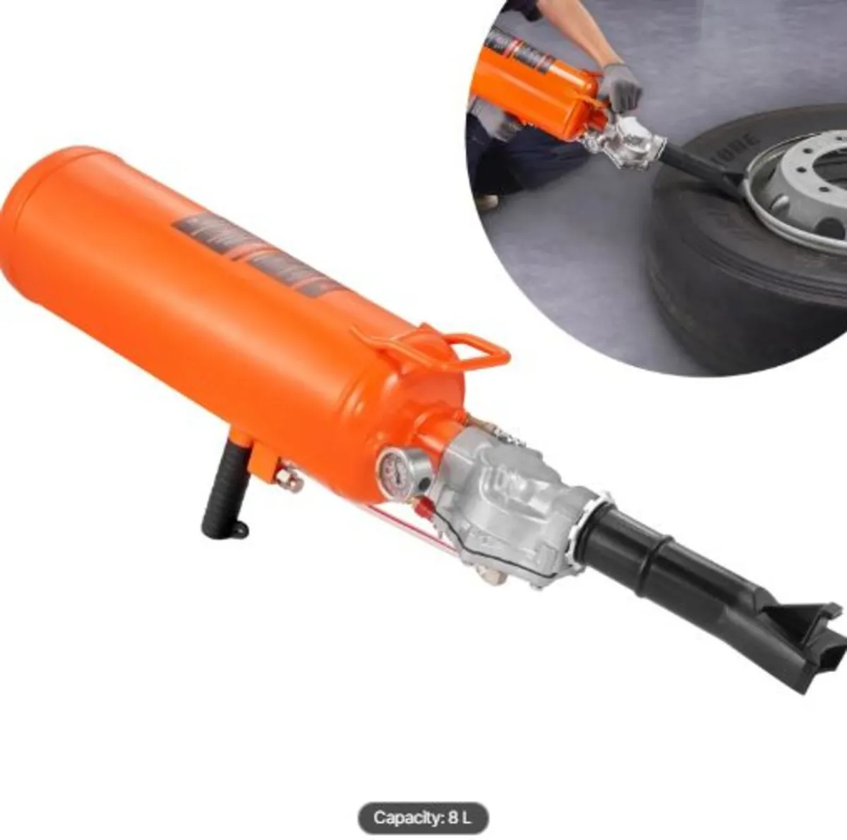 Tire Seater,2.1 Gal/8 L Air Tire Blaster, 120 PSI - Image 1