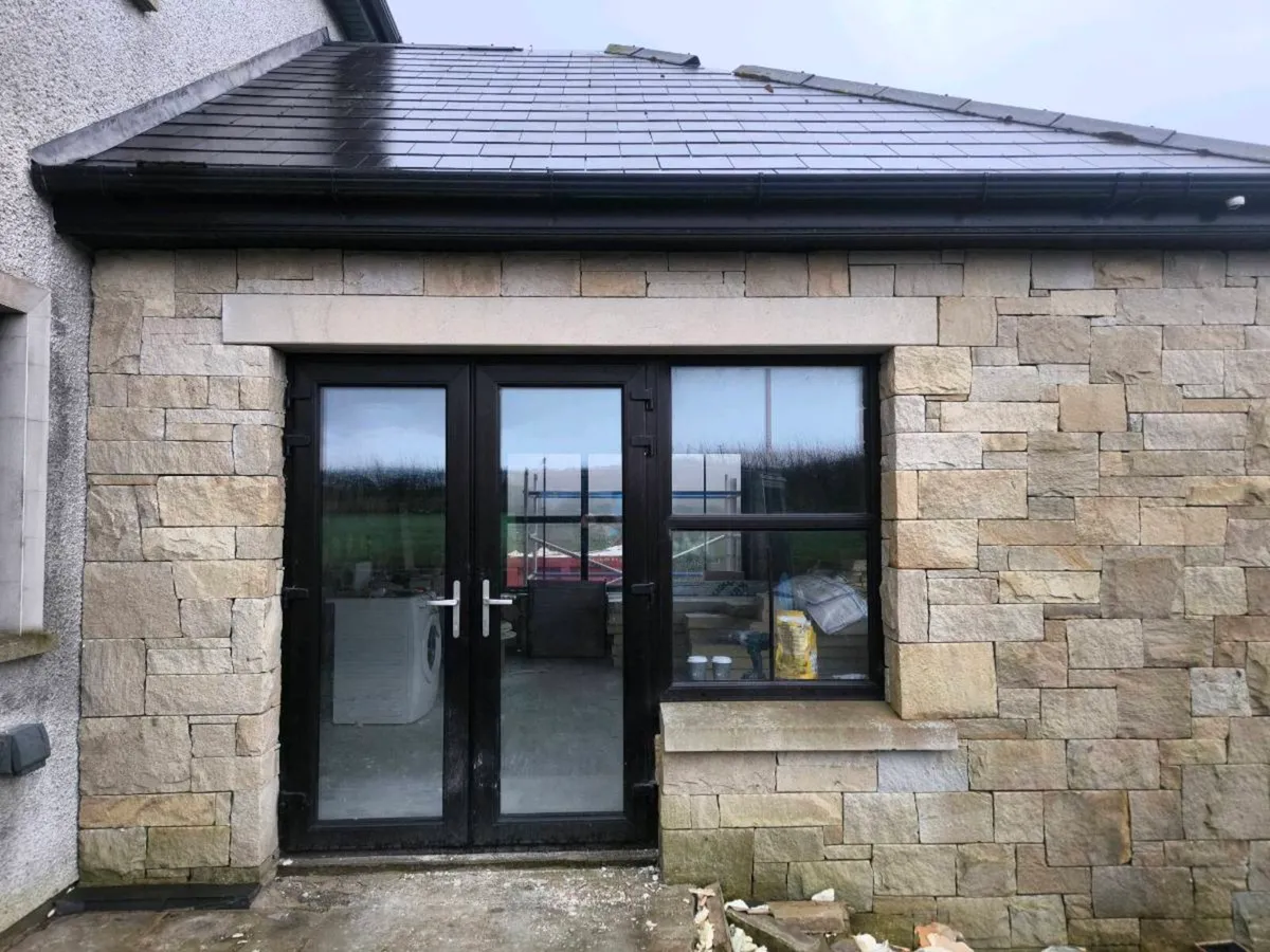 Black triple glazing Windows and doors - Image 1