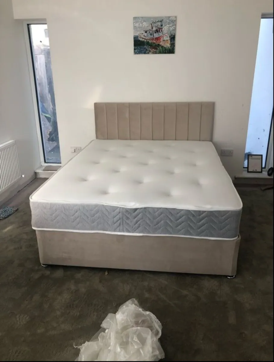 Brand new divan bed and mattress