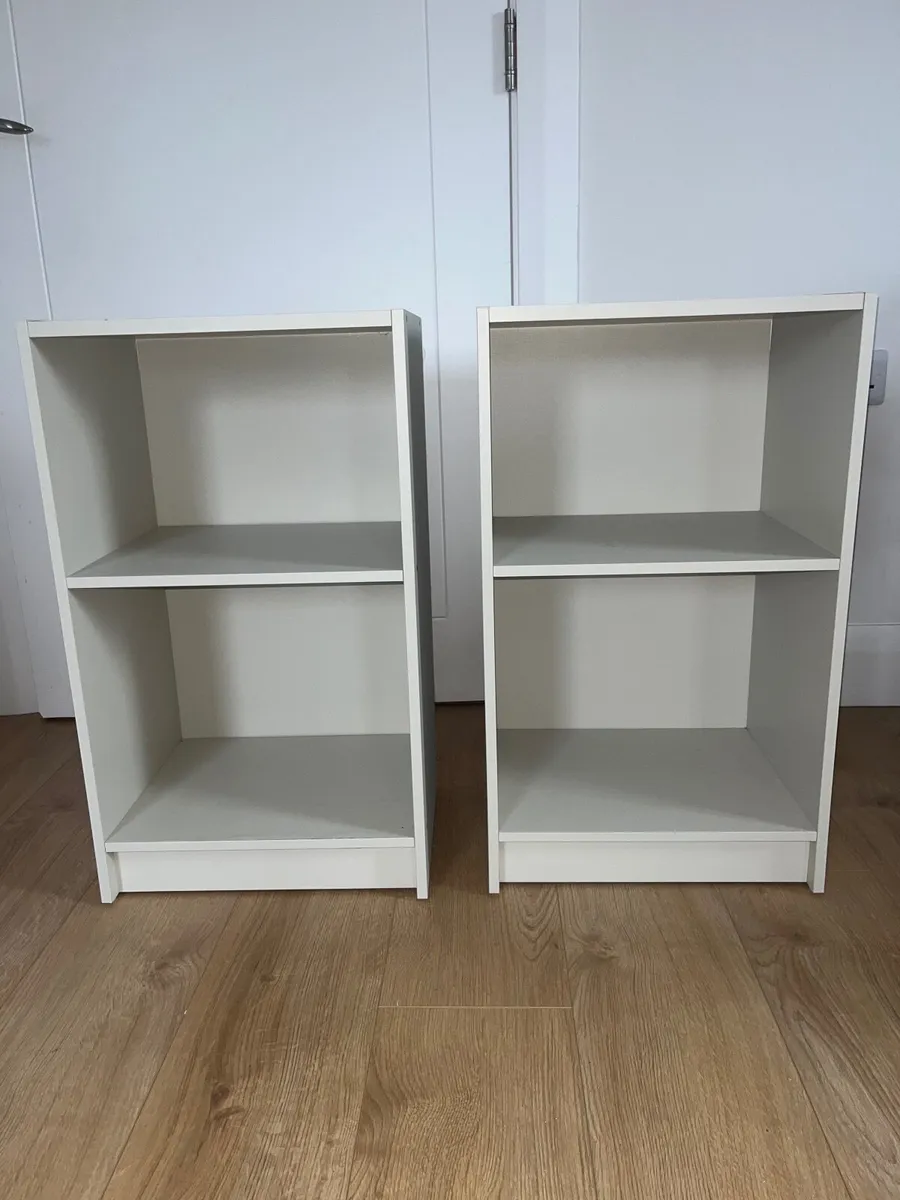 2 x IKEA GURSKEN bedside tables - Image 1