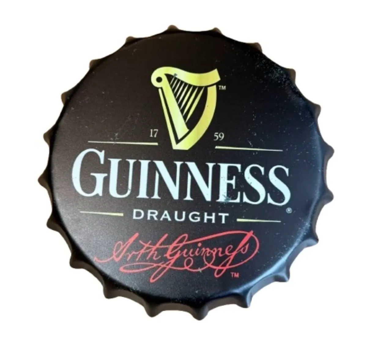 Retro Style Guinness Metal Bottle Top Bar Sign NEW - Image 4