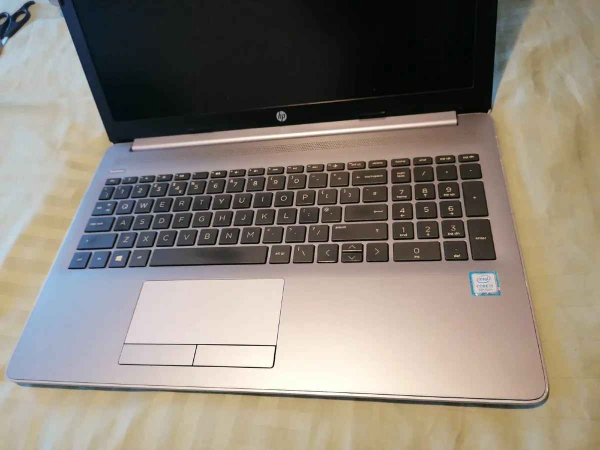 HP Laptop - Silver. Windows 10 - Image 1