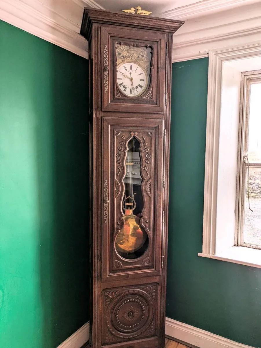 Antique French Grandfather clock - Image 1