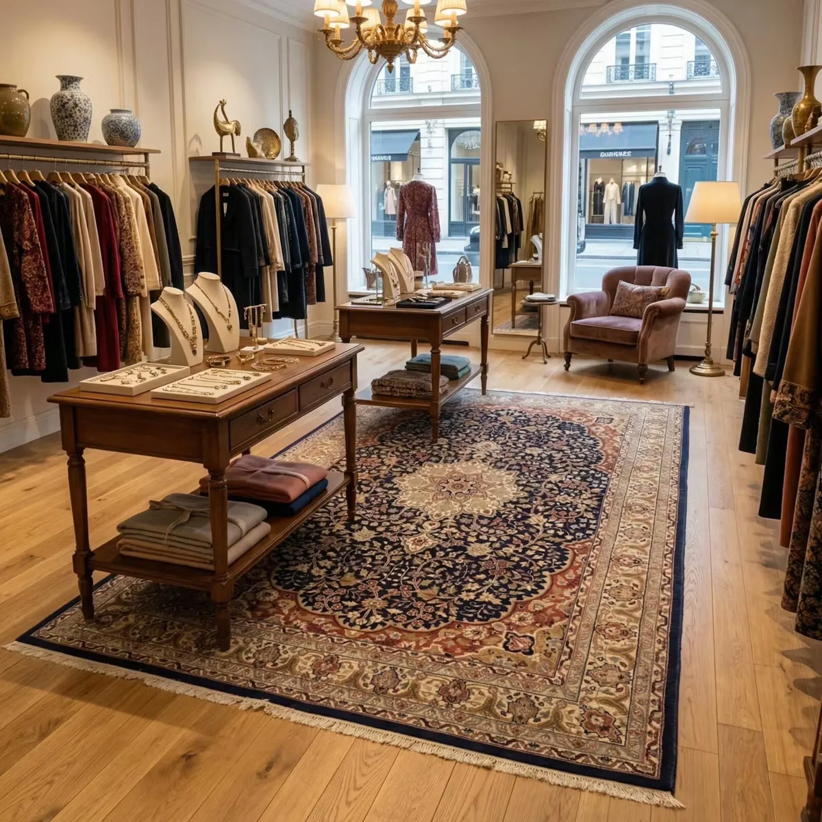 Very nice and good coloured hand knotted carpet - Image 1