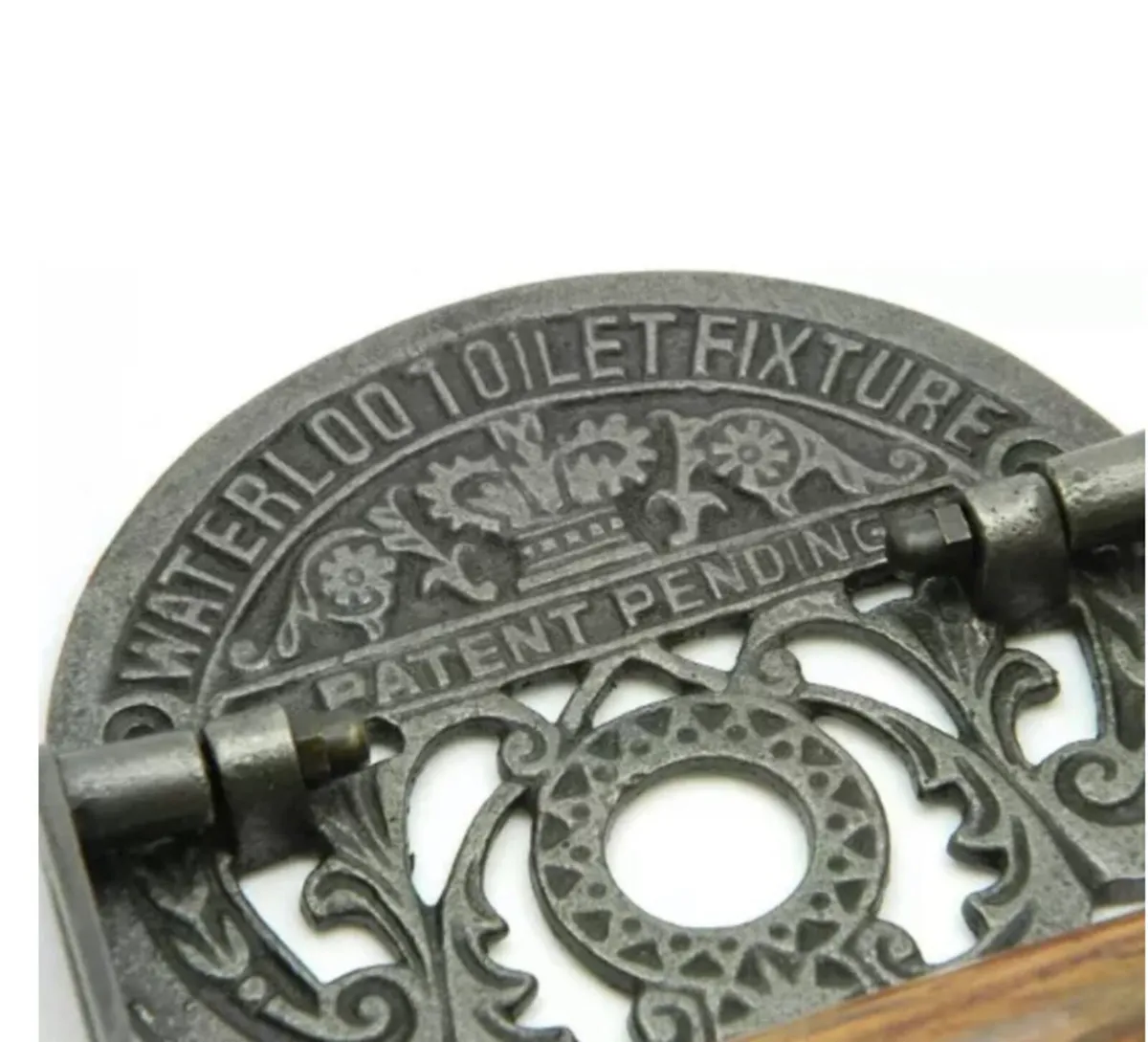 Cast Iron Retro Style Toilet Roll Holder NEW - Image 2