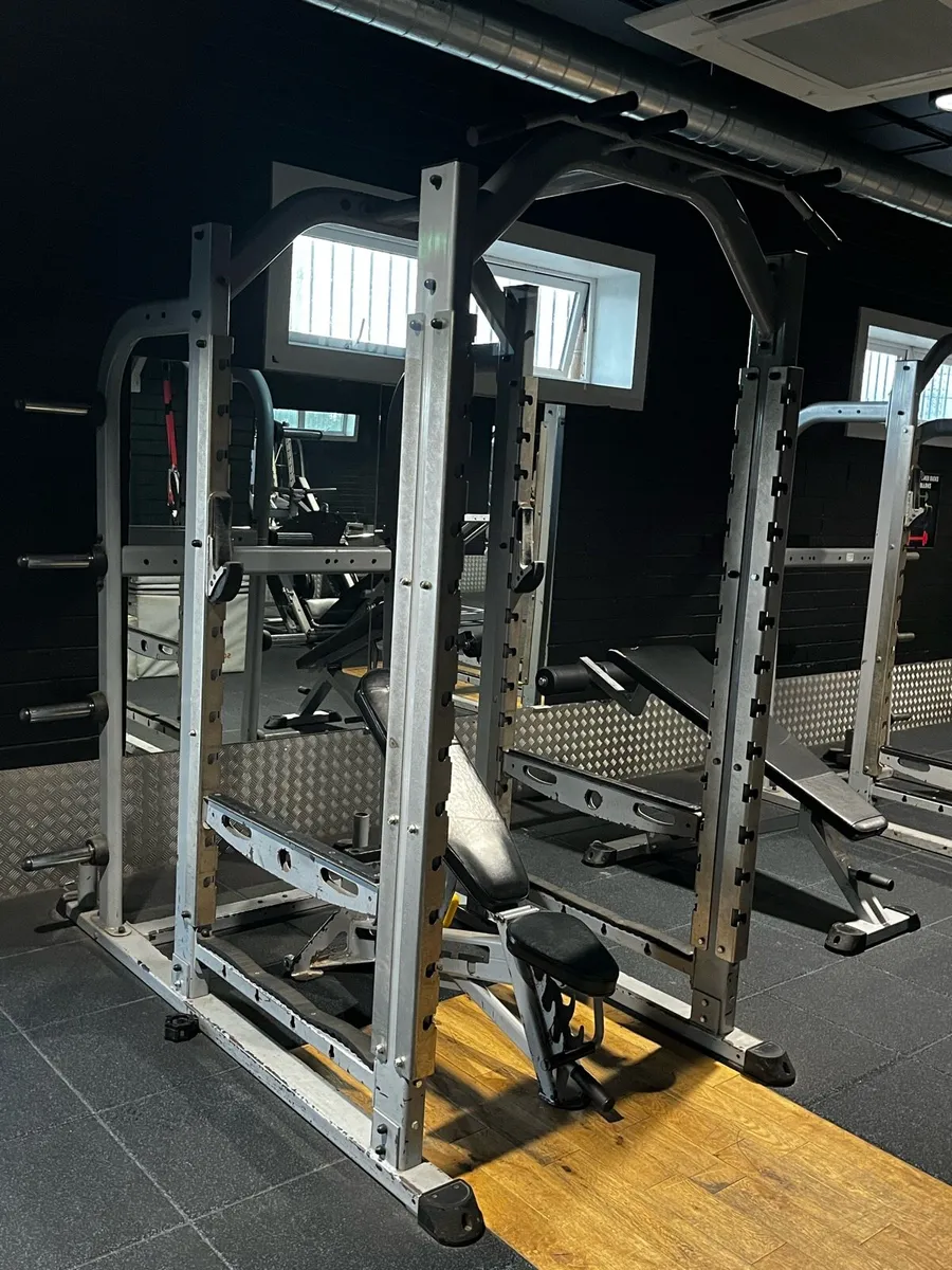 Indigo 400kg power rack walk in cages. Olympic. - Image 4