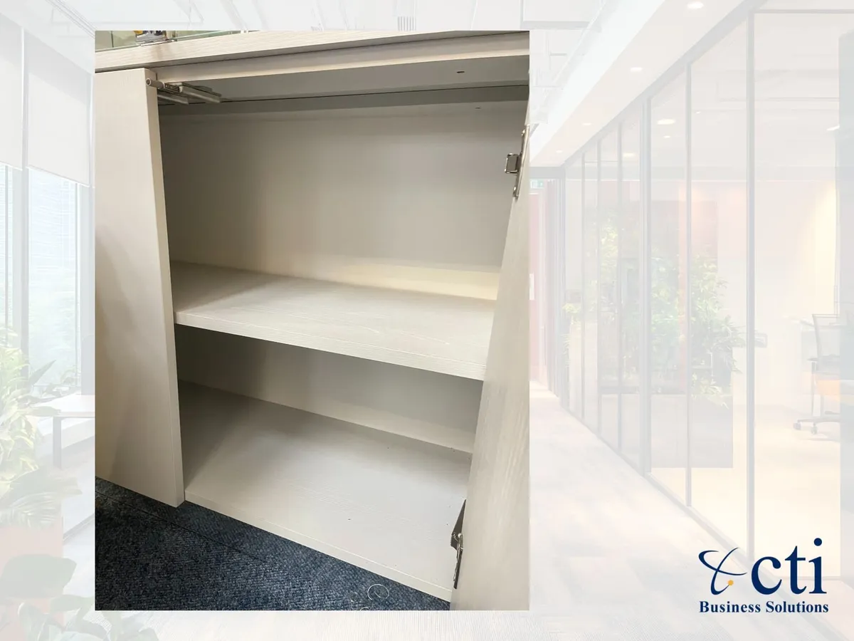 5 x Tall Display Cabinets - Grade A - Image 3