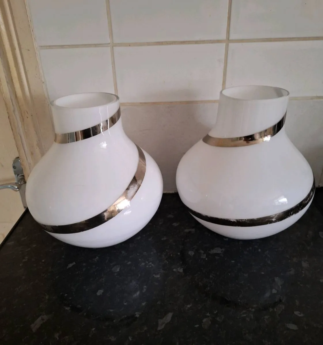 Two lovely handmade vases - Image 1