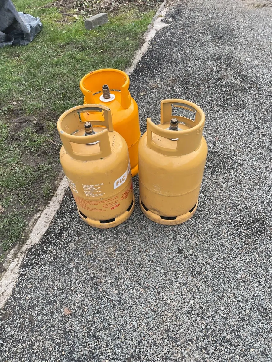 3 x new gas bottles - Image 3