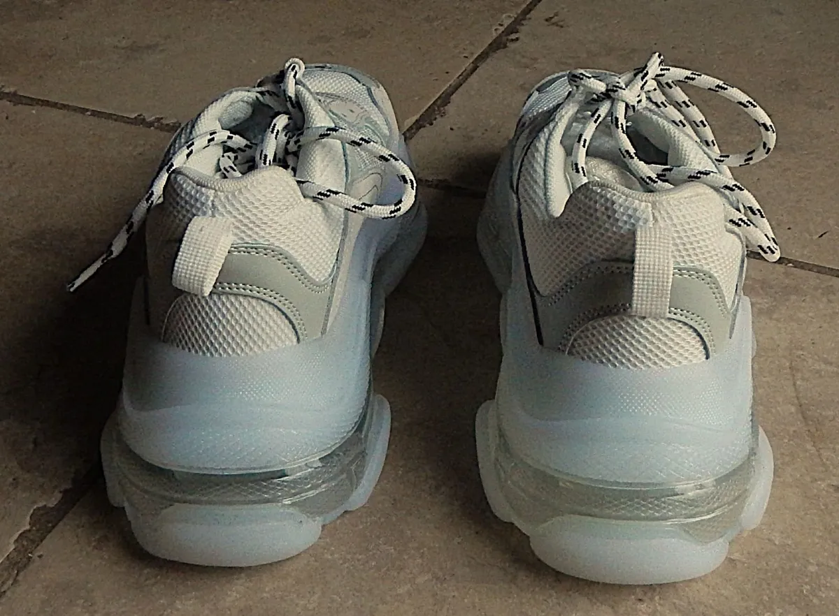 Pair of Balenciaga Triple S Sneakers, Size 40, New - Image 4