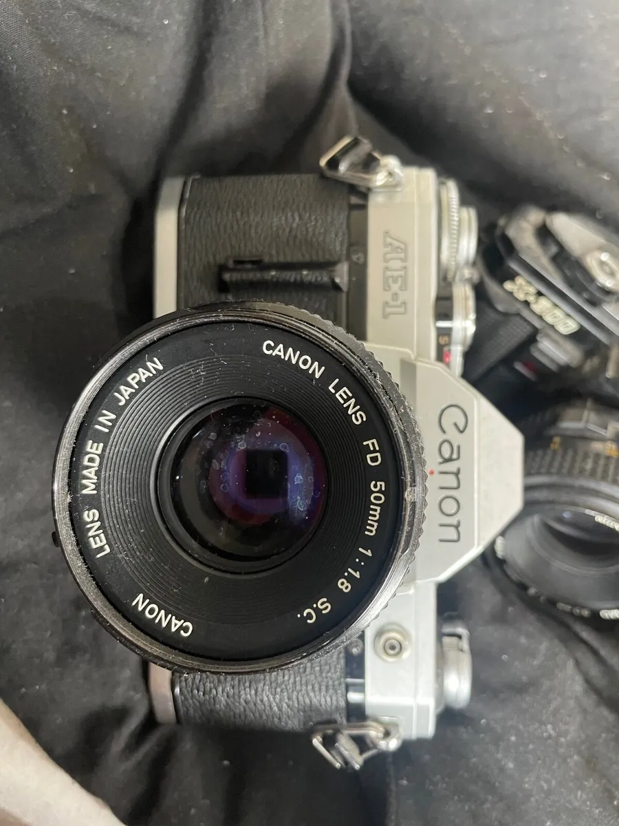 Canon AE-1 35 mm SLR Film Camera and 50 mmlens - Image 3