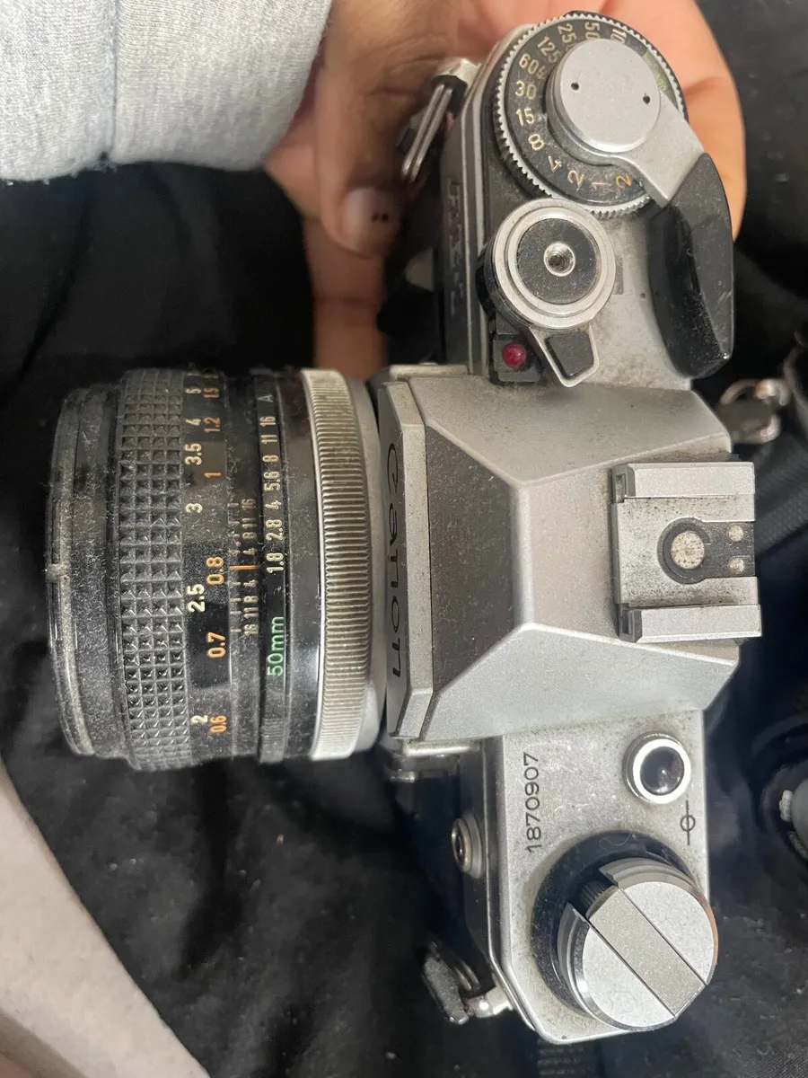 Canon AE-1 35 mm SLR Film Camera and 50 mmlens - Image 4