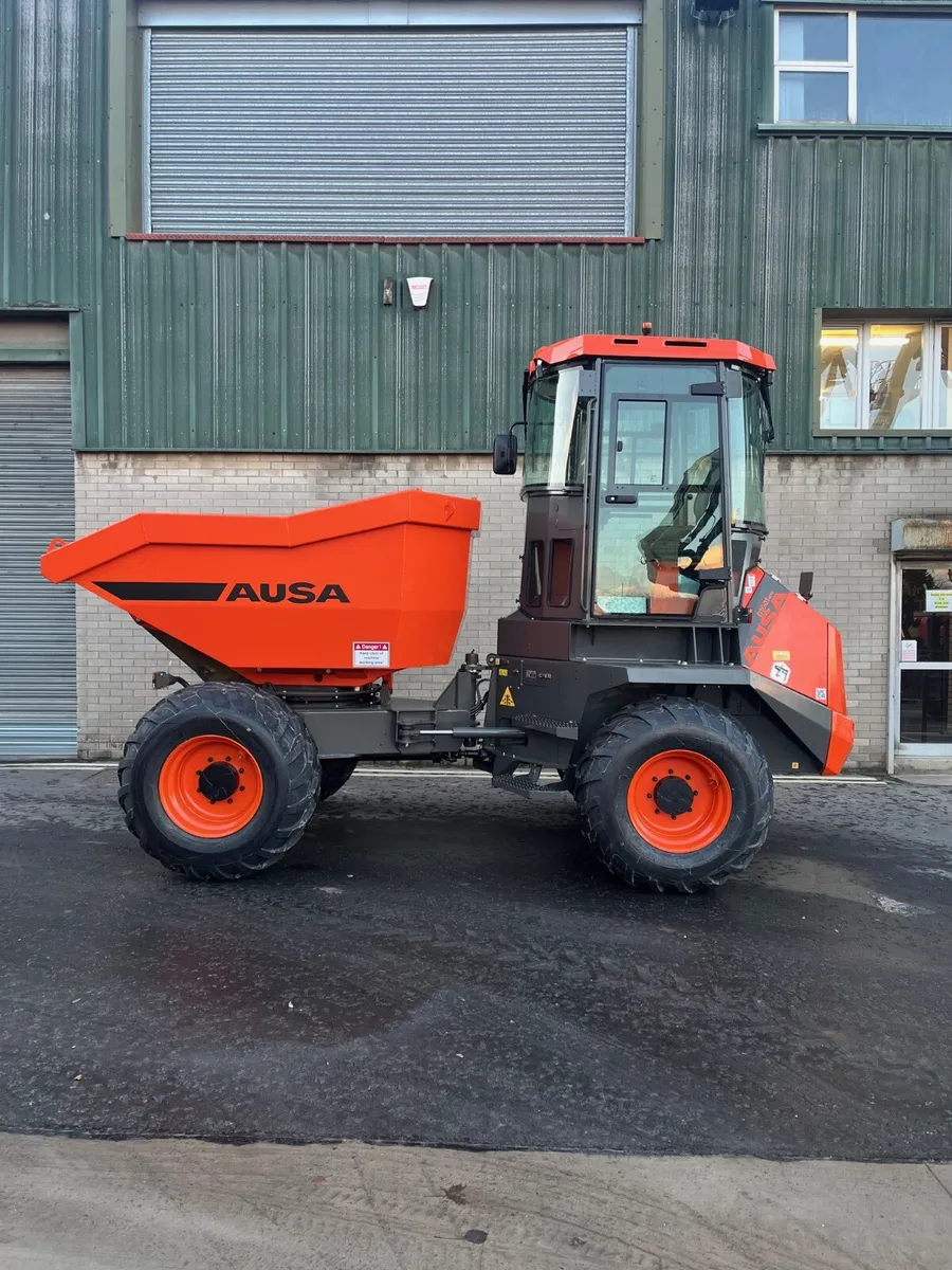 New AUSA D1001APG Site Dumpers - Image 1