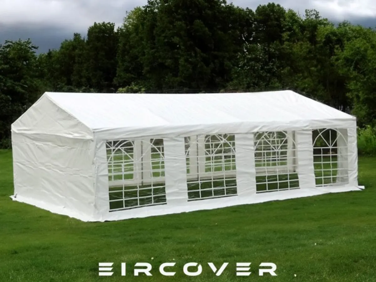 Standard Marquee 4m x 8m PE cover  (13ft - 26ft) - Image 1