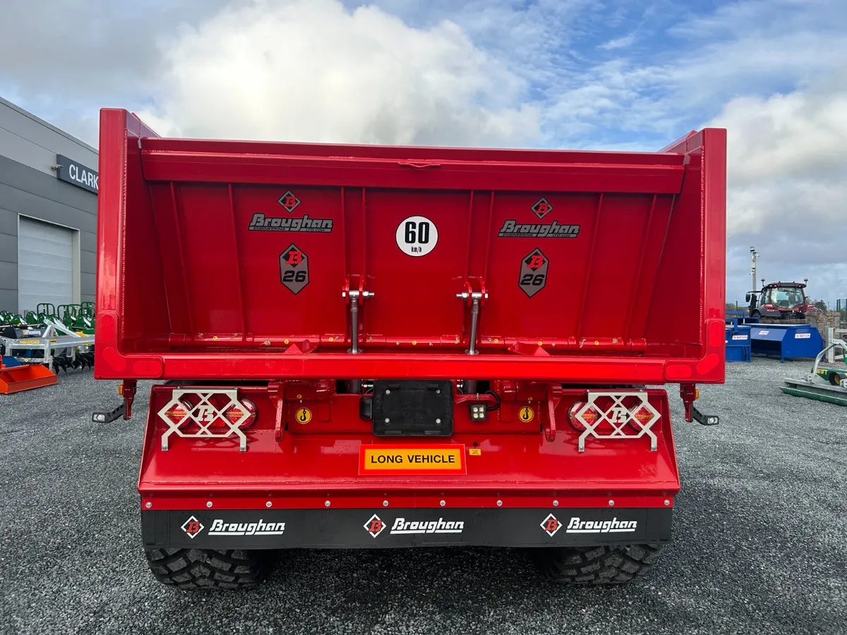 Broughan 26 Ton Tri Axle Dump Trailer - Image 4