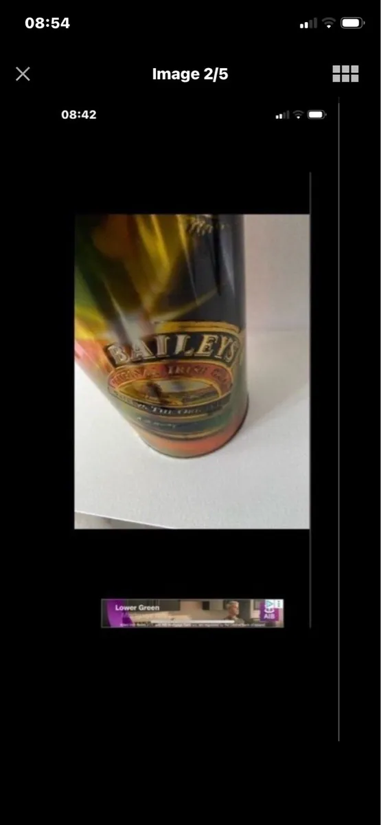 Vintage Baileys Metal Box - Image 2