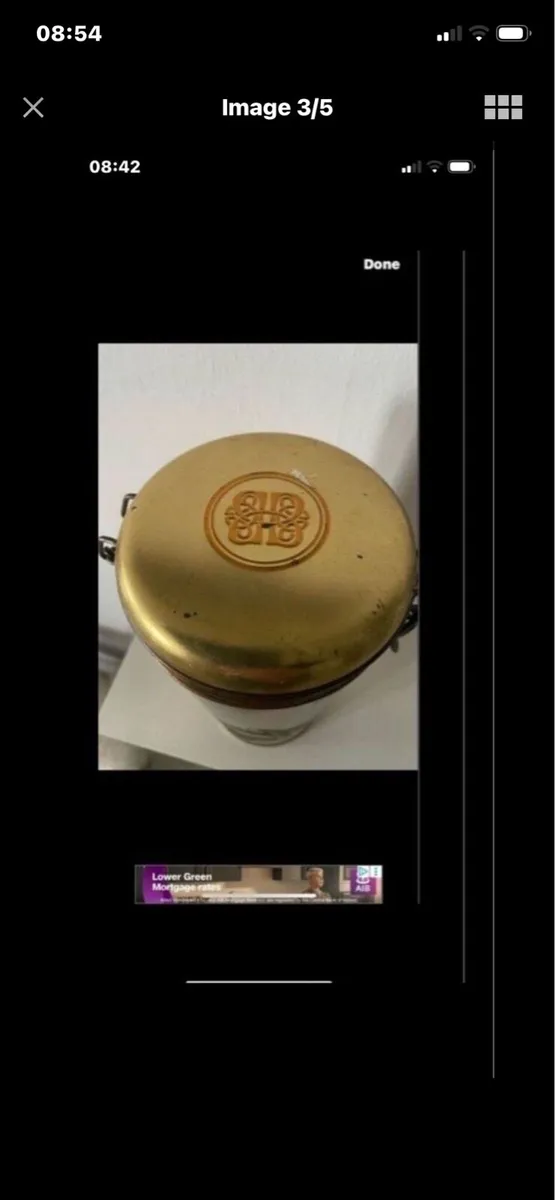 Vintage Baileys Metal Box - Image 3