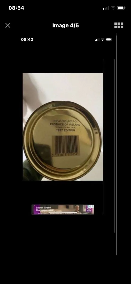 Vintage Baileys Metal Box - Image 4