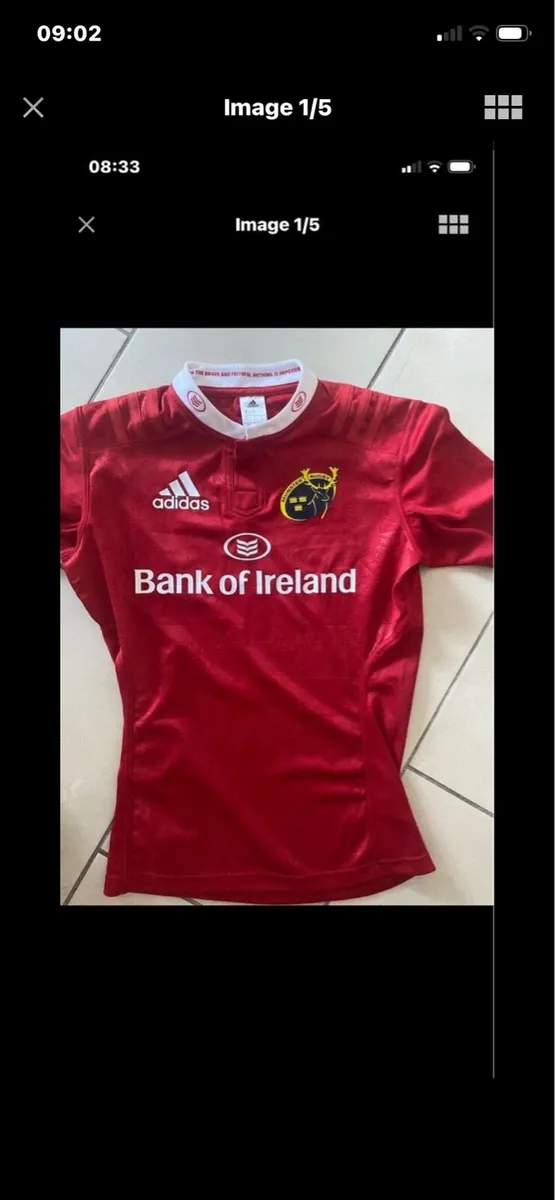 New- Munster Rigby Jersey - Image 1