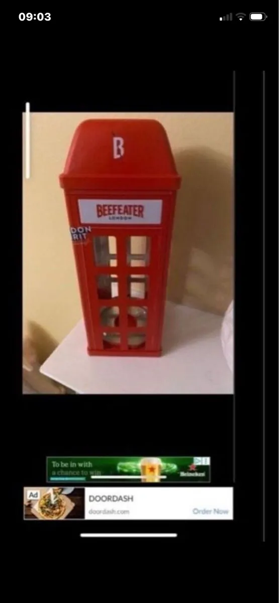 Rare Beefeater London Display Metal Box - Image 3