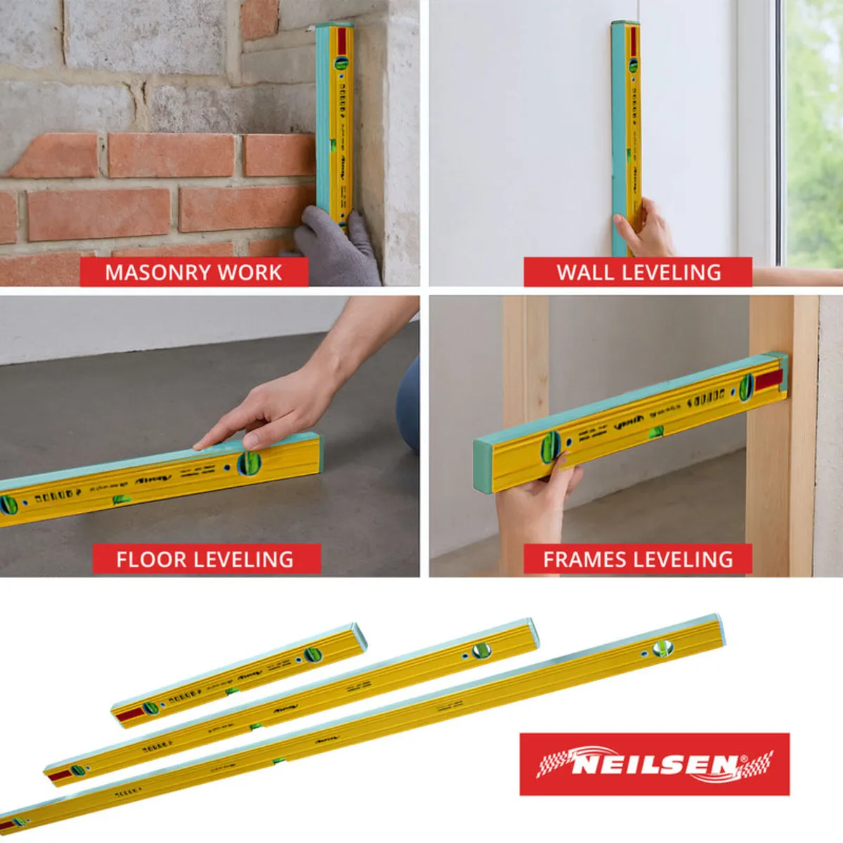 3pc Spirit Level Set - Image 4