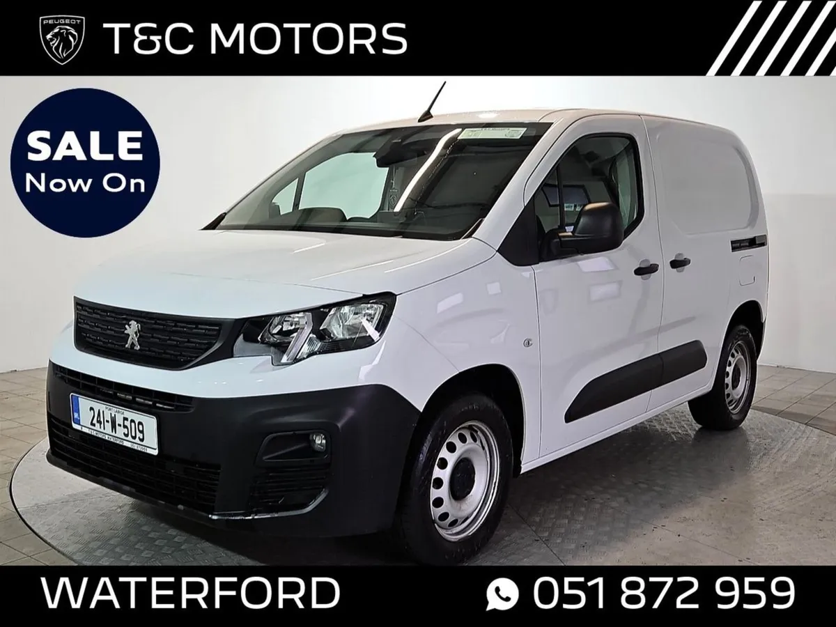 Peugeot Partner 1000KG Professional Plus, 1 Owner, - Image 1