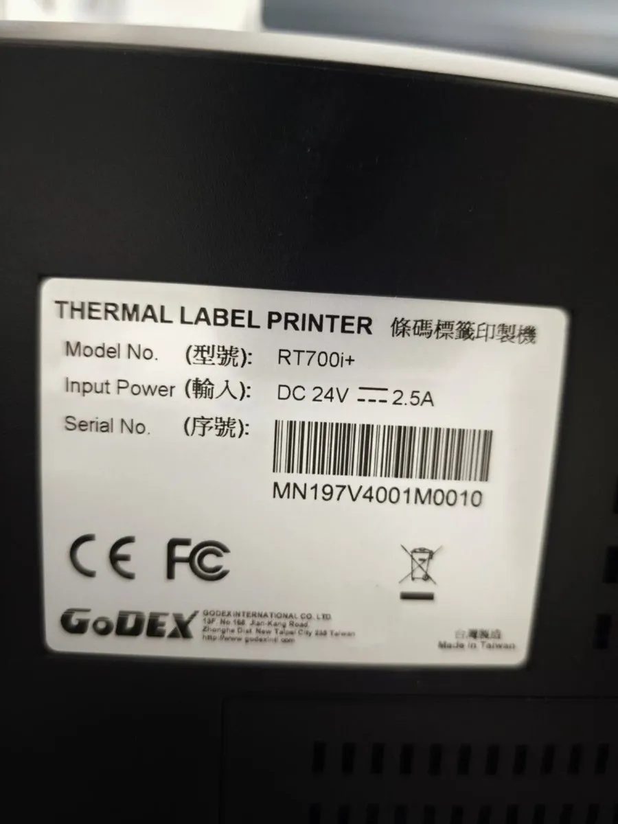 Godex Thermal Label Printer - Image 3
