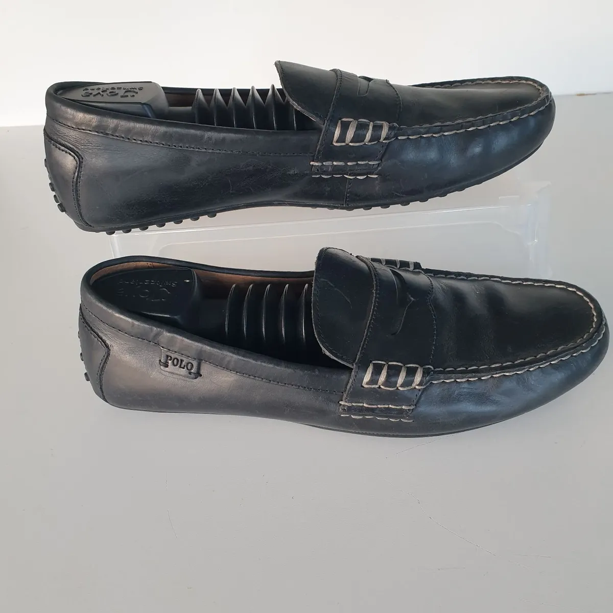 Ralph Lauren leather driving shoes size 11 - Image 1