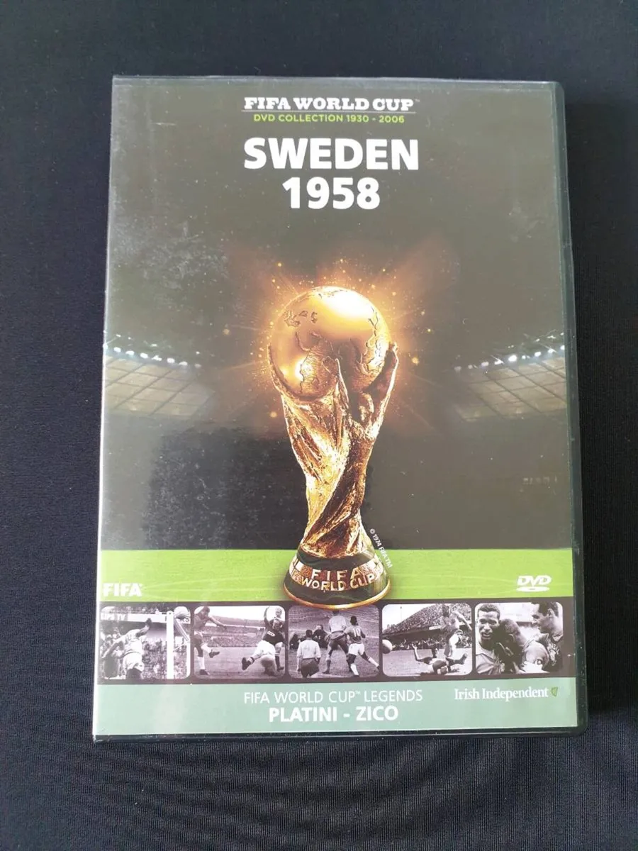 Sweden 1958 Football World Cup DVD Soccer - Image 1