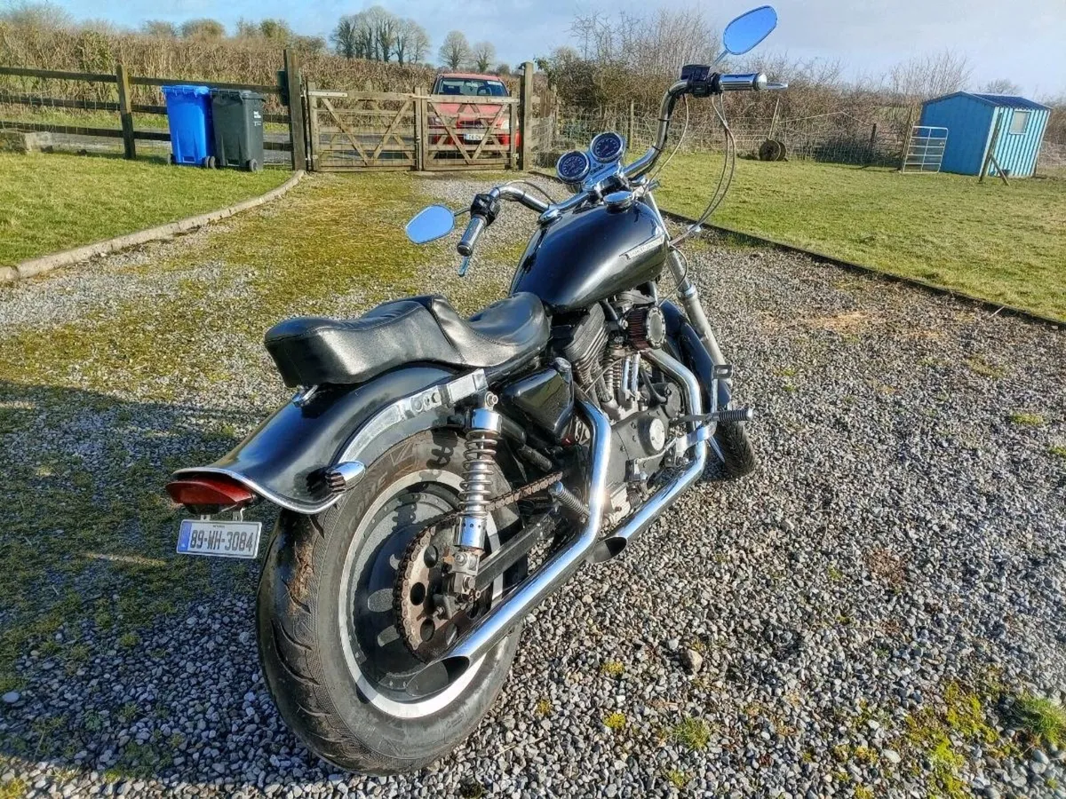 89 Harley Davidson Evo Sportster, trade in taken - Image 3
