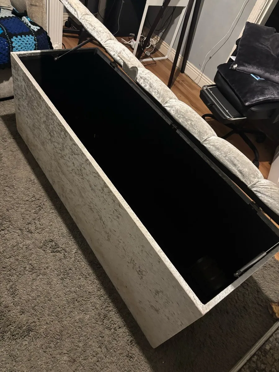 Silver Blanket Box - Image 2