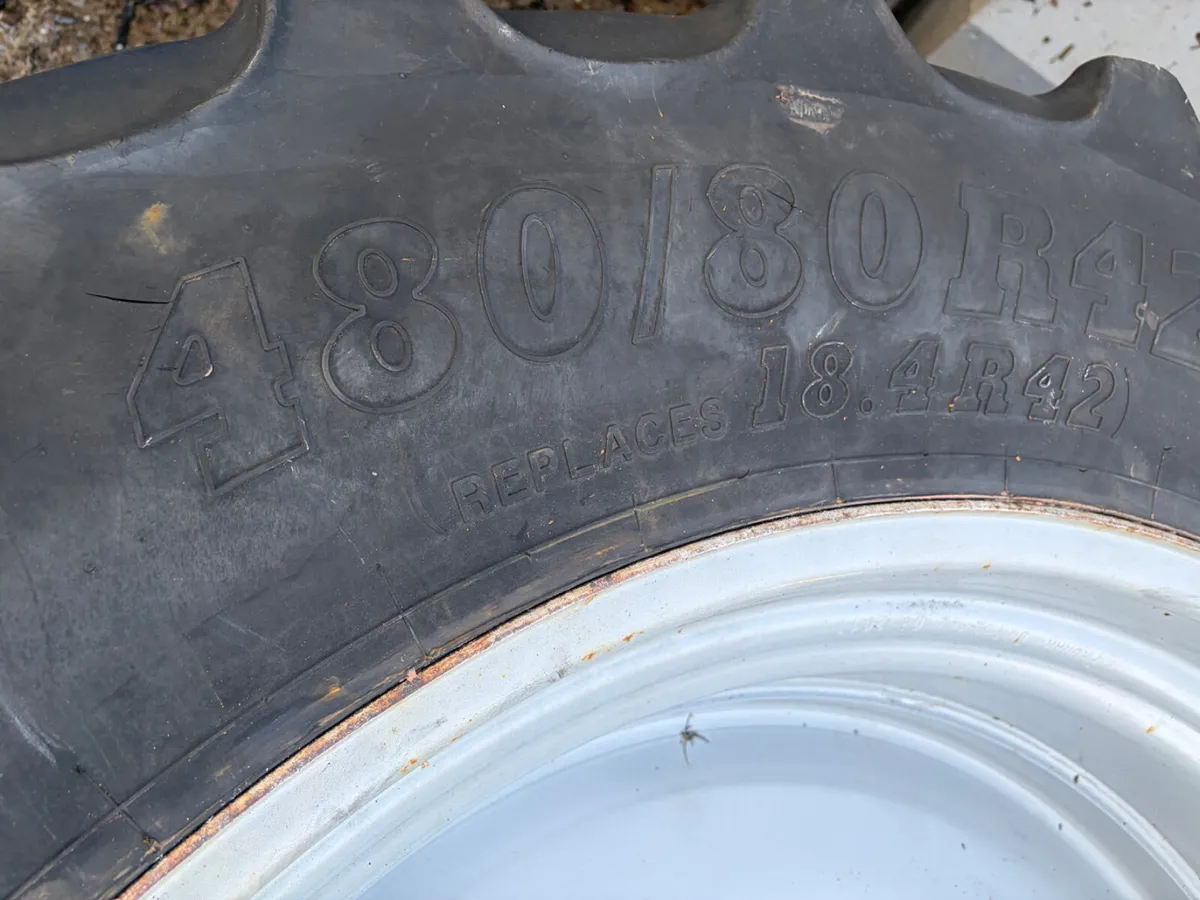 Massey wheels 480/80 R42 - Image 2