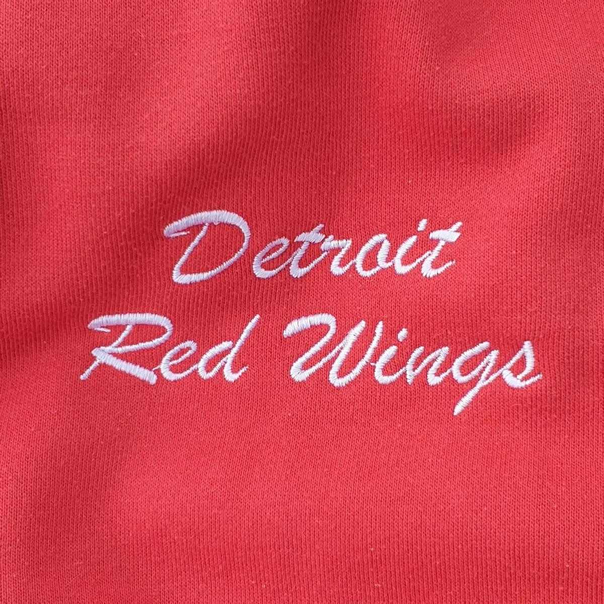 Majestic Red wings ice hockey jacket vintage - Image 4
