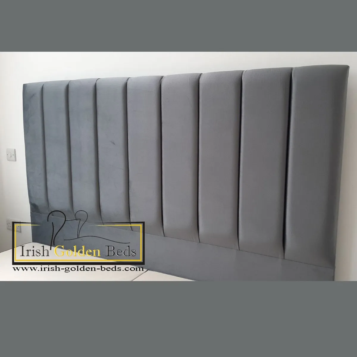 bed frame and headboard, free delivery - Image 1