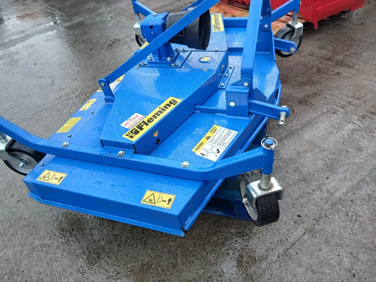 NEW FLEMING FINISHING MOWER - Image 2