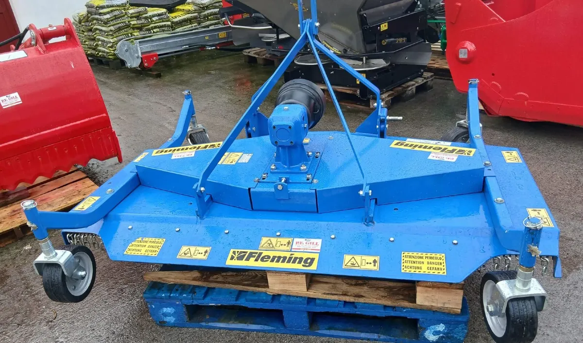 NEW FLEMING FINISHING MOWER - Image 4