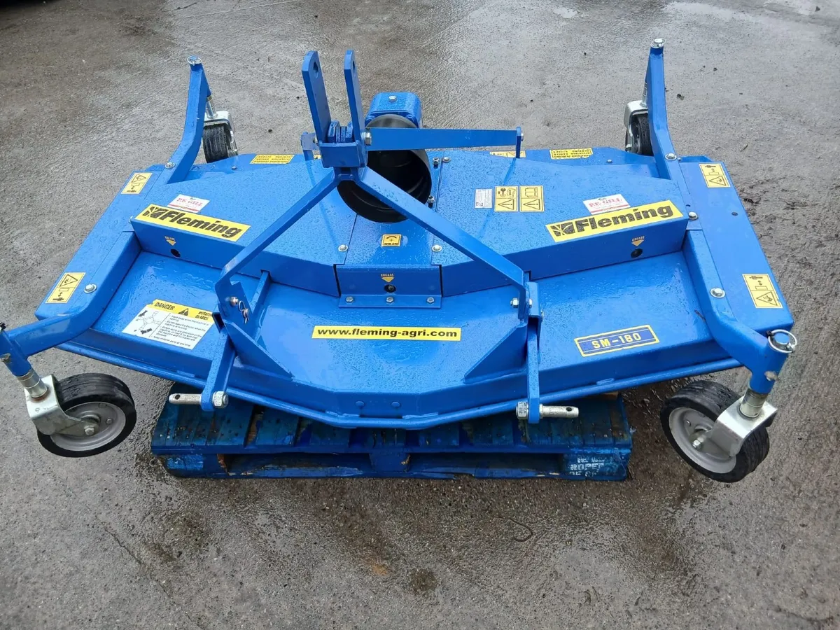 NEW FLEMING FINISHING MOWER - Image 3