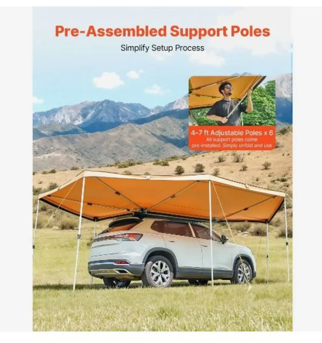 270 Degree Awning, 12.4 ㎡ Driver Side Vehicle - Image 2