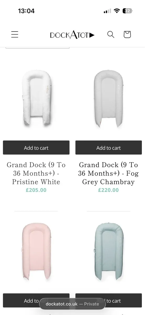 Dockatot Grand (9months - 3years) plus cover - Image 4