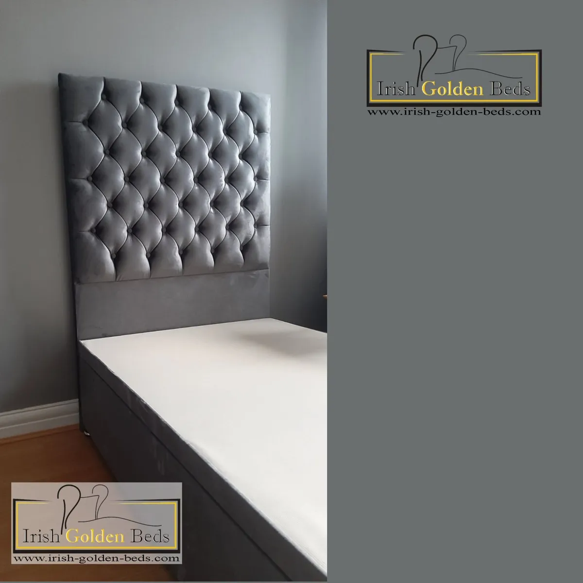 bed frame and headboard, free delivery - Image 2