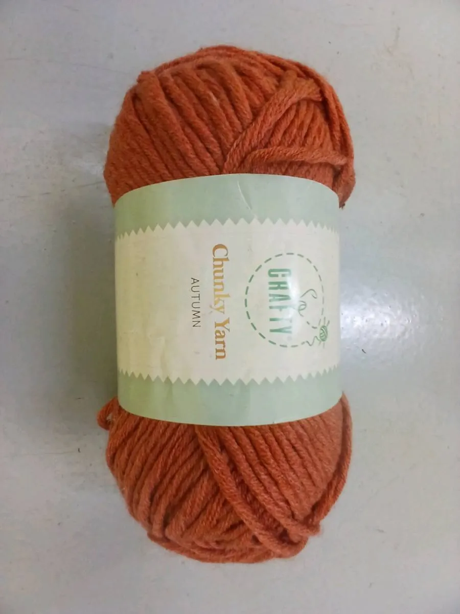 Chunky Yarn SO CRAFTY by Aldi - Image 1