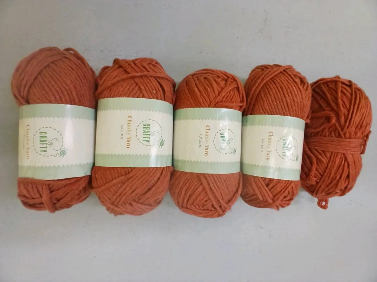 Chunky Yarn SO CRAFTY by Aldi - Image 2