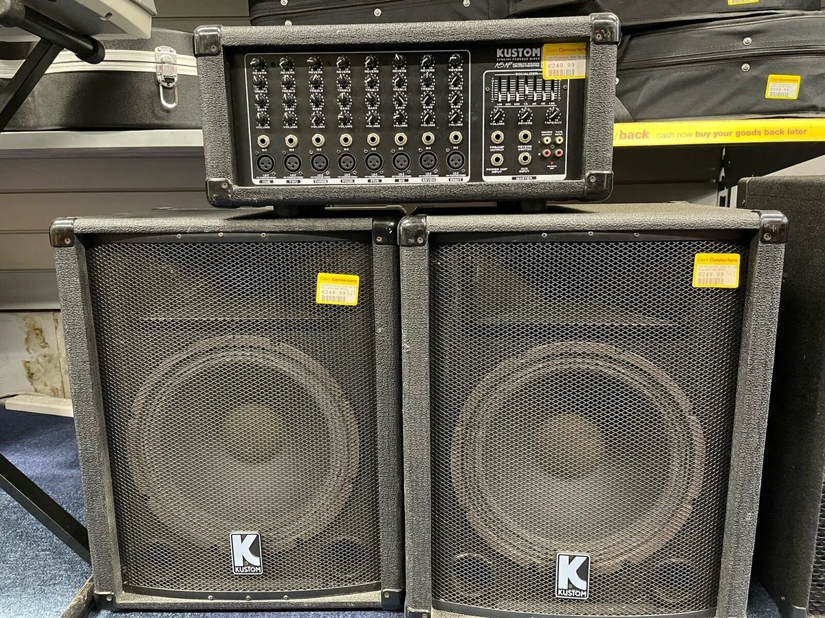 Kustom 160w PA System - Image 1