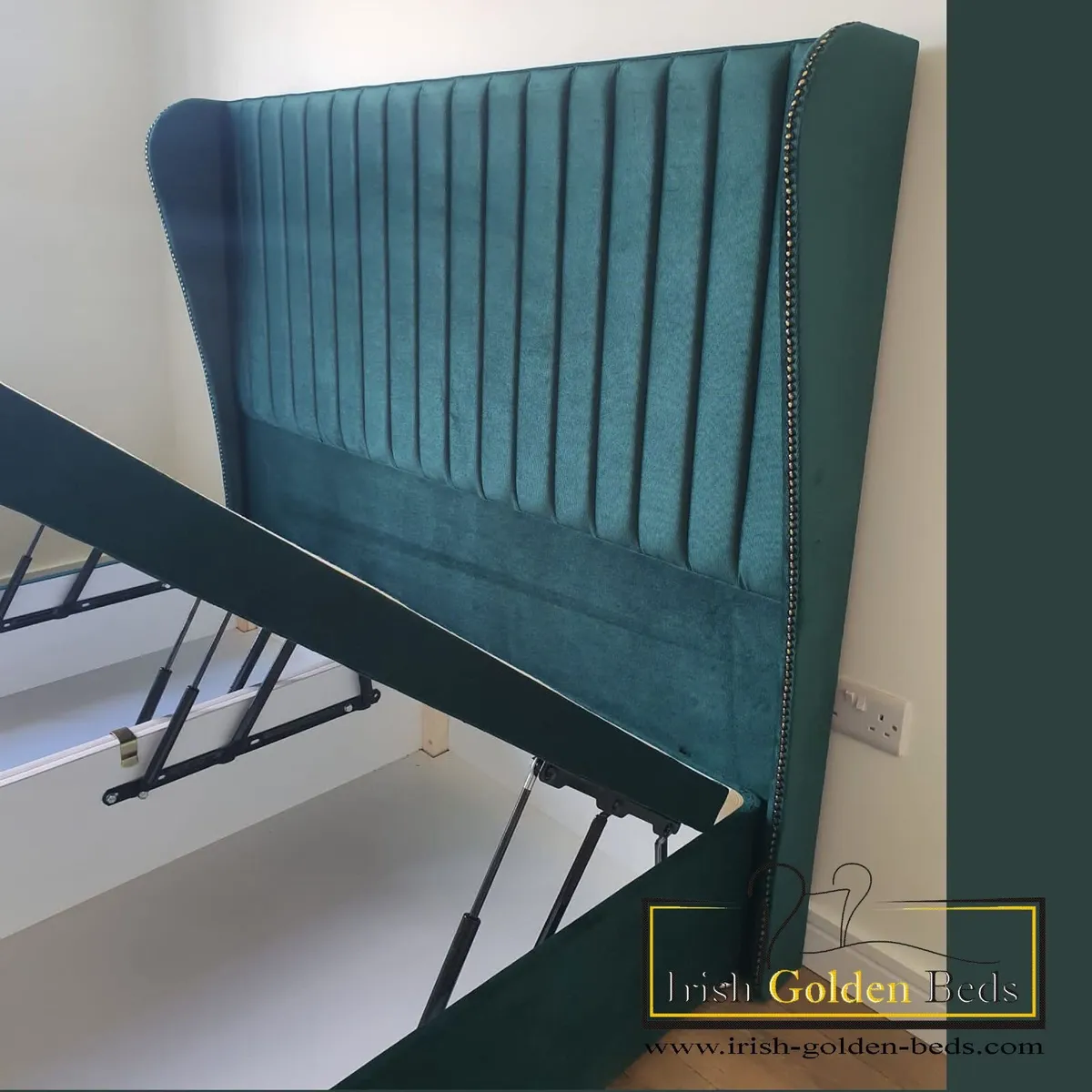 bed frame and headboard, free delivery - Image 2