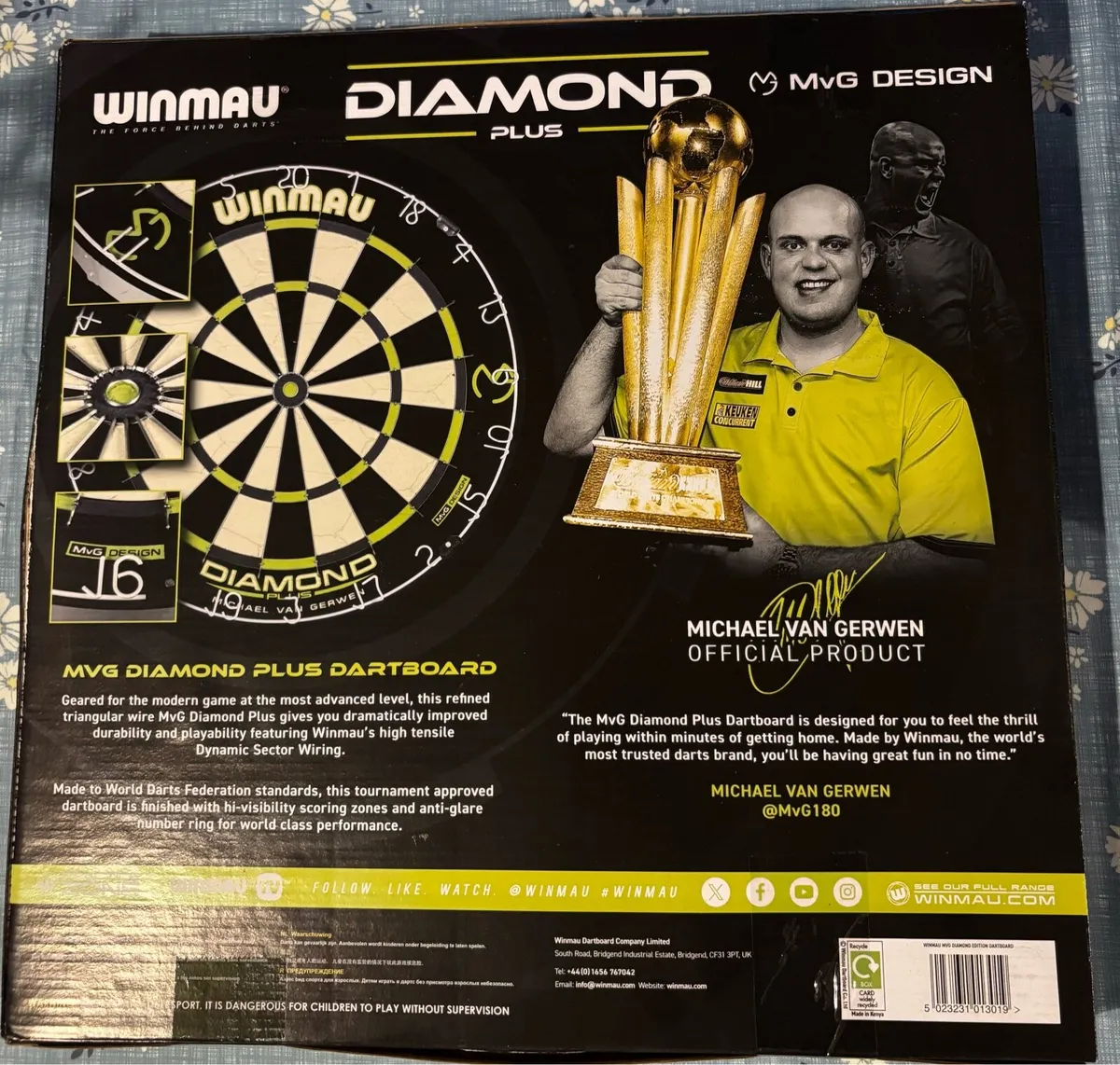 Winmau Diamond Dartboard - Image 2